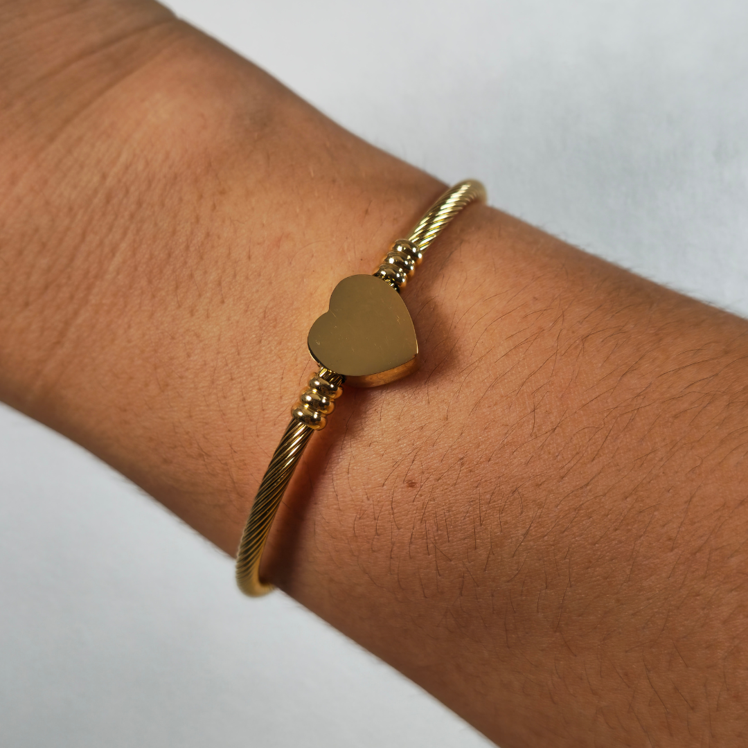 Heart bracelet GOLD