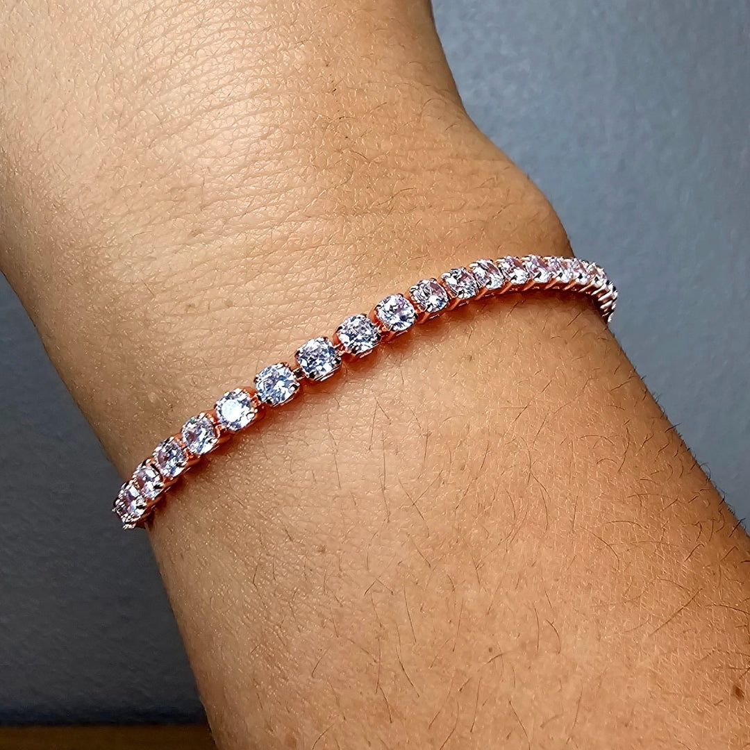 Tennis Bracelet Rose Gold