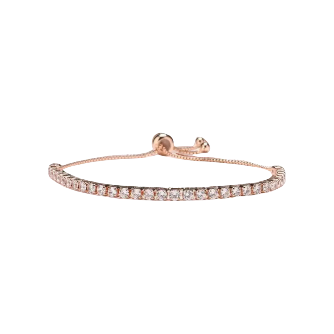 Tennis Bracelet Rose Gold