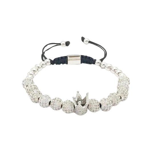 Crown bracelet Silver