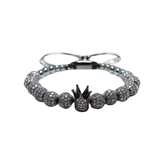 Crown bracelet Black