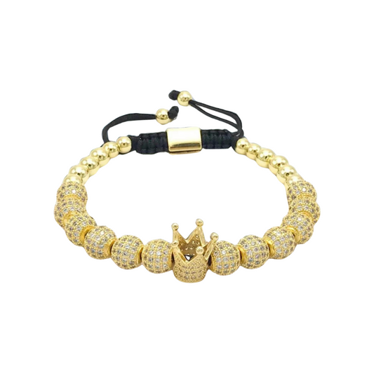 Crown bracelet Gold