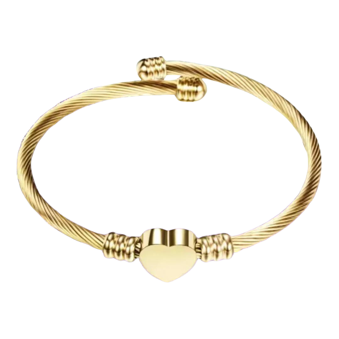 Heart bracelet GOLD