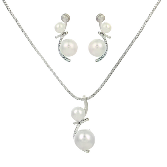 Set de Perlas Silver