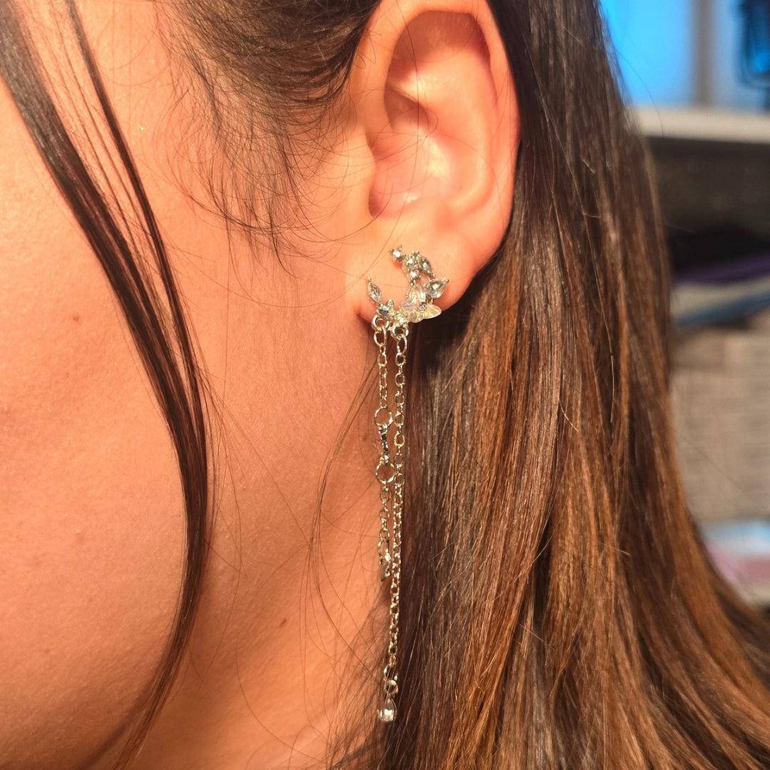 Aretes luna